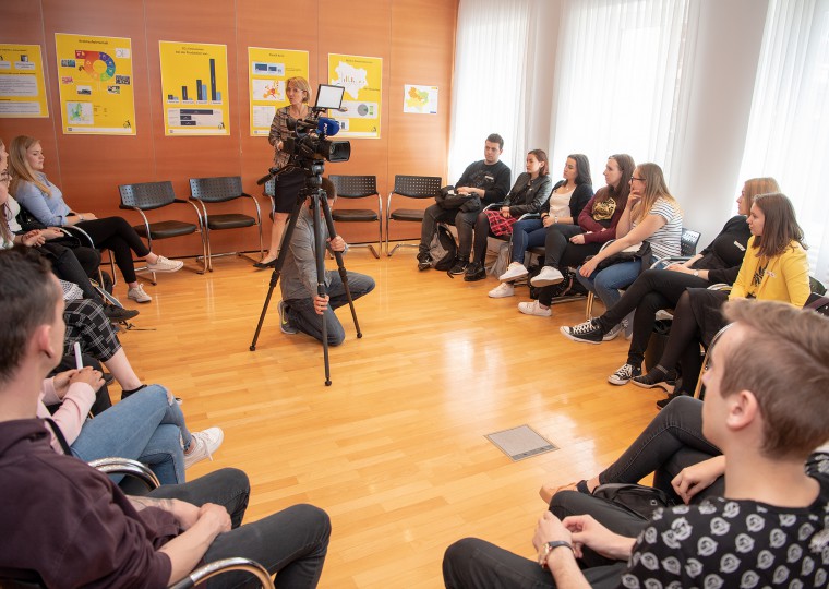 Impressionen von der NÖ Jugendklimakonferenz 2019