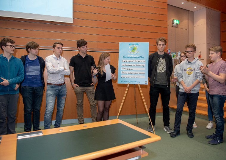 Impressionen von der NÖ Jugendklimakonferenz 2019