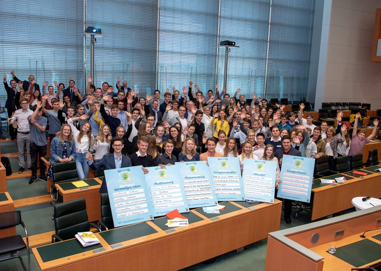 Impressionen von der NÖ Jugendklimakonferenz 2019