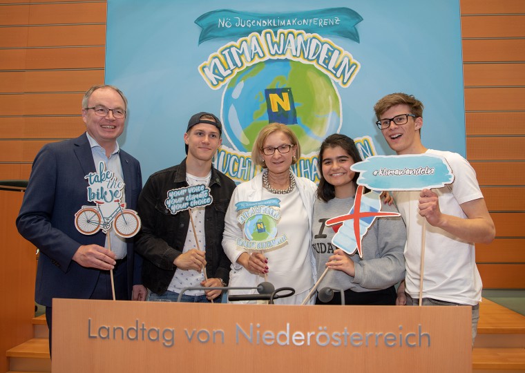 Impressionen von der NÖ Jugendklimakonferenz 2019